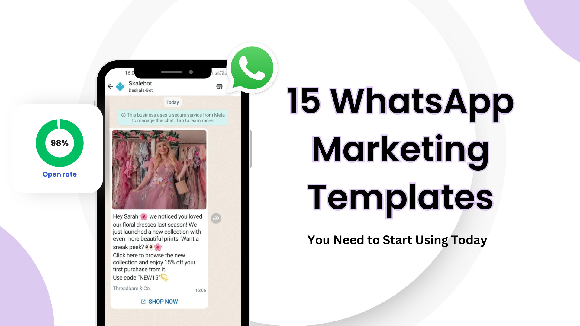 15 WhatsApp Marketing templates you need to start using today